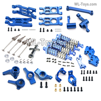 HaiBoXing HBX 18858 Upgrade Parts All Metal Kit 9-In-1 Package.HBX 1/16 RC Car Parts.