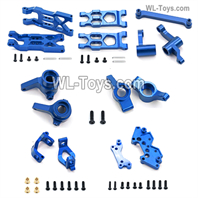 HaiBoXing HBX 18858 Upgrade Parts All Metal Kit 7-In-1 Package.HBX 1/16 RC Car Parts.