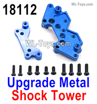 HaiBoXing HBX 18858 Upgrade Parts 18112 Shock Tower,Metal Shock Absorber board.HBX 1/16 RC Car Parts.