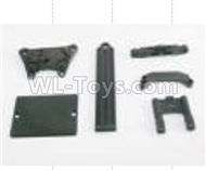 HaiBoXing HBX 18857 Front Top Plate+Servo Guard+Suspension Brace Parts,HaiBoXing 18857 RC Car Spare Parts 1/18