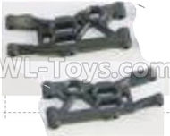 HBX Rampage Front Lower Supension Arms,Front lower Swing Arms(2pcs) Parts,HaiBoXing 18858 RC Car Spare Parts 1/18