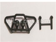 HaiBoXing HBX 18858 Bumper Assembly(For RC Truck or Truggy) Parts,HaiBoXing 18858 RC Car Spare Parts 1/18