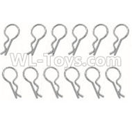 HaiBoXing HBX 18858 Small Body Clipss(12pcs) PartsH021,HaiBoXing 18858 RC Car Spare Parts 1/18