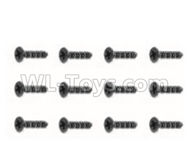 HaiBoXing HBX 18857 Screws Countersunk Self Tapping Screw(12pcs)-BHO2.3X6mm Parts