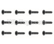 HaiBoXing HBX 18858 Screws Countersunk Self Tapping Screw(12pcs)-BHO2.3X10mm Parts