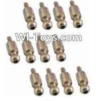 HaiBoXing 2098B Spare Parts-07 24956 3.8 Ball head Stud(12pcs)-3.8x12.9mm,,HBX 2198B Car Parts,HaiBoXing 1:24 2198B RC Truck Spare parts Accessories,HBX 1/24 2198B 4WD High Speed Buggy Parts
