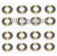 HaiBoXing 2098B Spare Parts-24 24974 Shims(16pcs)-3.1x6x0.5mm,,HBX 2198B Car Parts,HaiBoXing 1:24 2198B RC Truck Spare parts Accessories,HBX 1/24 2198B 4WD High Speed Buggy Parts