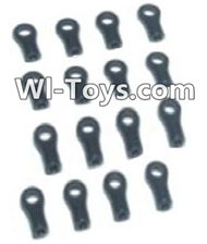HaiBoXing 2098B Spare Parts-31 24708 Linkage Rod Ends(8pcs Long and 8pcs short),,HBX 2198B Car Parts,HaiBoXing 1:24 2198B RC Truck Spare parts Accessories,HBX 1/24 2198B 4WD High Speed Buggy Parts