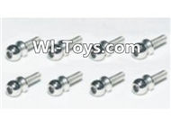 HaiBoXing 2098B Spare Parts-38 24728 Steering Ball Stud.(φ3.8mm)-8pcs,,HBX 2198B Car Parts,HaiBoXing 1:24 2198B RC Truck Spare parts Accessories,HBX 1/24 2198B 4WD High Speed Buggy Parts