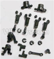 HBX 2118 anti-Shocks Assembly & Steering Cups & Rear Shaft sleeve 25002R,HaiBoxing HBX 2118 Defensor RC Car Parts 1/24