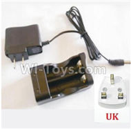 HBX 2118 Charger 04 Charge Box and Charger(United Kingdom Standard Socket) 25029,HaiBoxing HBX 2118 Defensor RC Car Parts 1/24