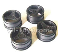 HBX 2118 Wheel Hub(4pcs) Not include the tire lether 24023,HaiBoxing HBX 2118 Defensor RC Car Parts 1/24