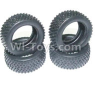 HBX 2118 Tire lether(4pcs) Not include the Wheel hub 24024R,HaiBoxing HBX 2118 Defensor RC Car Parts 1/24