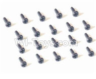 HBX 2118 Screw Pan Head Screw-2X18mm(20PCS) 25052,HaiBoxing HBX 2118 Defensor RC Car Parts 1/24