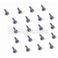 HBX 2118 Screw Countersunk Head Self Tapping Screw-1.5X5mm(20PCS) 25053,HaiBoxing HBX 2118 Defensor RC Car Parts 1/24