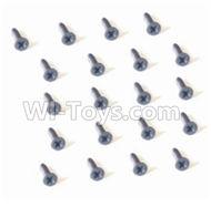 HBX 2118 Screw Countersunk Head Self Tapping Screw-2X9mm(20PCS) Parts25057-,HaiBoxing HBX 2118 Defensor RC Car Parts 1/24