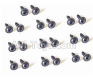 HBX 2118 Screw Flange Head Head Self Tapping Screw-2X6mm(20PCS) 25058,HaiBoxing HBX 2118 Defensor RC Car Parts 1/24