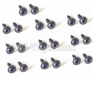 HBX 2118 Screw Flange Head Head Self Tapping Screw-2.6X8mm(20PCS) 25059,HaiBoxing HBX 2118 Defensor RC Car Parts 1/24