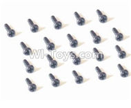 HBX 2128 Wildrider Screw Pan Head Screw-2X18mm(20PCS) 25052,HaiBoXing HBX 2128 RC Car Parts 1/24