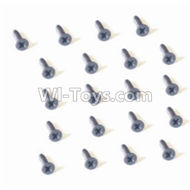 HBX 2128 Wildrider Screw Countersunk Head Self Tapping Screw-1.5X5mm(20PCS) 25053,HaiBoXing HBX 2128 RC Car Parts 1/24