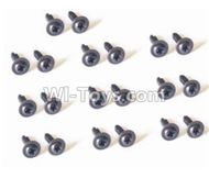 HBX 2128 Wildrider Screw Flange Head Head Self Tapping Screw-2X6mm(20PCS) 25058,HaiBoXing HBX 2128 RC Car Parts 1/24