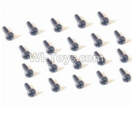 HBX 2128 Wildrider Screw Pan Head Self Tapping Screw-2X5mm(20PCS) 25060,HaiBoXing HBX 2128 RC Car Parts 1/24