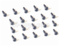 HBX 2138 Fire Runner Screw Pan Head Screw-2X18mm(20PCS) 25052,HaiBoXing HBX 2138 RC Car Parts 1/24