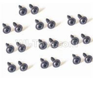HBX 2138 Fire Runner Screw Flange Head Head Self Tapping Screw-2.6X8mm(20PCS) 25059,HaiBoXing HBX 2138 RC Car Parts 1/24