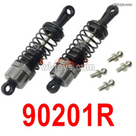 HBX 901A 901 FIREBOLT Parts Upgrade Rear Aluminum Metal Shock Absorbers,Damper.90201R.HaiBoXing 901A 901 Replacement Accessories.