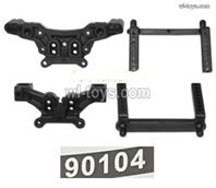 HBX 901A 901 FIREBOLT Parts 90104 Front and Rear shock absorber bracket,Body pillar.HaiBoXing 901A 901 Replacement Accessories.