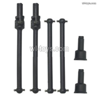 HBX 901A 901 FIREBOLT Parts Front cardan shaft, rear drive shaft dog bone and wheel axle.90107.HaiBoXing 901A 901 Replacement Accessories.
