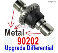 HBX 901A 901 FIREBOLT Parts Upgrade All Metal Alloy differential assembly.90202.The differential is Metal .HaiBoXing 901A 901 Replacement Accessories.