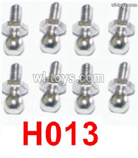 HBX 901A 901 FIREBOLT Parts H013 Ball Studs(8pcs).HaiBoXing 901A 901 Replacement Accessories.