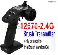 HBX 903A VANGUARD Parts Transmitter,Only be used for the Brush version.12670-2.4G.HaiBoXing 903A Replacement Accessories.