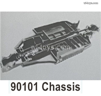 HBX 905A TWISTER Parts 90101 Chassis.HaiBoXing 905A Replacement Accessories.