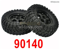 HBX 905A TWISTER Parts Wheels tires for the Front or Rear. 90140.Total 2pcs.HaiBoXing 905A Replacement Accessories.