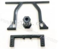HaiBoXing HBX 905A TWISTER Parts 90153 Rear Rail Fittings and Spare Wheel Holders.HaiBoXing 905A TWISTER Replacement Accessories.