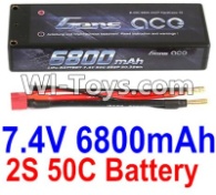 HBX T6 Battery Parts-GENS ACE 2S 7.4V 6800mAh 50C Battery Parts TS008,HaiBoXing HBX T6 1/6 RC Desert Buggy Parts,hbx T6 Hammerhead Parts