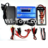 HBX T6 Charger Parts-Upgrade Charger unit,Can charger 6x battery at the same time(Power & B6 Charger & 1-To-6 Parallel charging Board) Parts TS008,HaiBoXing HBX T6 1/6 RC Desert Buggy Parts,hbx T6 Hammerhead Parts