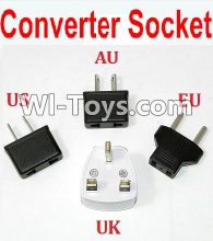 HBX T6 Standard Adapter Universal Converter Socket(You can choose AU,US,EU,UK Version) Parts TS008,HaiBoXing HBX T6 1/6 RC Desert Buggy Parts,hbx T6 Hammerhead Parts