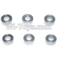 HBX T6 Ball Bearings 8x16x5mm-(6pcs) Parts H036,HaiBoXing HBX T6 1/6 RC Desert Buggy Parts,hbx T6 Hammerhead Parts