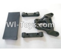 HBX T6 Steering Top Plate+ Suspension Braces Parts TS041,HaiBoXing HBX T6 1/6 RC Desert Buggy Parts,hbx T6 Hammerhead Parts