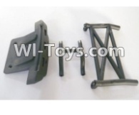 HBX T6 Bumper + Bumper Brace Parts Parts TS048,HaiBoXing HBX T6 1/6 RC Desert Buggy Parts,hbx T6 Hammerhead Parts