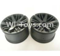 HBX T6 Rear Wheel Rims,Rear wheel hub(2pcs) Parts TS055,HaiBoXing HBX T6 1/6 RC Desert Buggy Parts,hbx T6 Hammerhead Parts