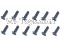 HBX T6 Hex. Recessed Countsunk Self Tapping Screws(FBH04x18mm)-12pcs Parts TS220,HaiBoXing HBX T6 1/6 RC Desert Buggy Parts,hbx T6 Hammerhead Parts