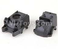 HuanQi 727 Parts-03-02 P2041 Rear differential case,HuanQi 727 Rc Car Spare Parts Replacement Accessories,HQ727 HQ 727 1:10 Scale BRUSHED RC Racing Truck Parts rc off-road car Parts,Truck Car Parts