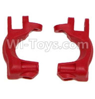 HuanQi 727 Parts-08-02 RP2016 C-Shape seat(2pcs)-Red,HuanQi 727 Rc Car Spare Parts Replacement Accessories,HQ727 HQ 727 1:10 Scale BRUSHED RC Racing Truck Parts rc off-road car Parts,Truck Car Parts