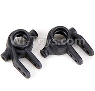 HuanQi 727 Parts-09-01 P2017 Steering block(2pcs)-Black,HuanQi 727 Rc Car Spare Parts Replacement Accessories,HQ727 HQ 727 1:10 Scale BRUSHED RC Racing Truck Parts rc off-road car Parts,Truck Car Parts