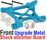 HuanQi 727 Parts-102-03 Upgrade Metal Front shock absorber Board(2pcs)-Blue,HuanQi 727 Rc Car Spare Parts Replacement Accessories,HQ727 HQ 727 1:10 Scale BRUSHED RC Racing Truck Parts rc off-road car Parts,Truck Car Parts