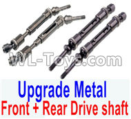 HuanQi 727 Parts-115-01 Upgrade Metal Front and Rear Drive shaft,Metal CVD universal joint,HuanQi 727 Rc Car Spare Parts Replacement Accessories,HQ727 HQ 727 1:10 Scale BRUSHED RC Racing Truck Parts rc off-road car Parts,Truck Car Parts